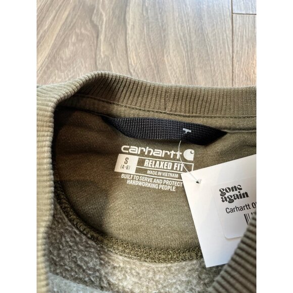 Carhartt Relaxed Fit Arm Logo Crewneck S - Picture 5 of 5